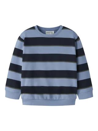NAME IT - NMMBRUCE LS NREG SWEAT BRU Endless Sky - Gr. - 110