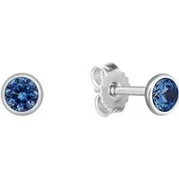 FAVS Paar Ohrstecker FAVS Damen-Ohrstecker 925er Silber 2 Zirkonia