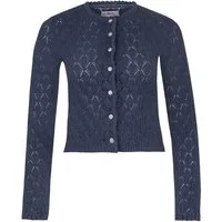 MarJo Strickjacke Trachtenstrickjacke Waldstetten navy