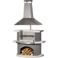 Buschbeck Grillkamin Zürich, BxTxH: 110x65x210 cm