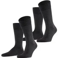 FALKE Socken Happy 2-Pack Socken (2-Paar) Set aus 2 Paar Baumwollstrümpfen