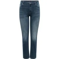 ONLY CARMAKOMA Straight-Jeans CARWILLY HW STRAIGHT DNM DOT529 NOOS Baumwollmischung, High Waist
