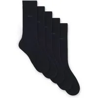 BOSS Socken 5P Uni Color CC (5-Paar) in klassischer Unifarbe