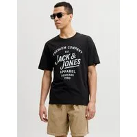 Jack & Jones T-Shirt JPRBLUZANE SS TEE FST mit Logo Schriftzug
