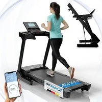 ArtSport Laufband Speedrunner 6000, klappbar, elektrisch, bis 20 km/h, 5 Grad Neigung, Bluethooth