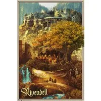 Poster MB 177 - Lord of the Rings - Fondcombe - Rivendell - Poster 61x91,5