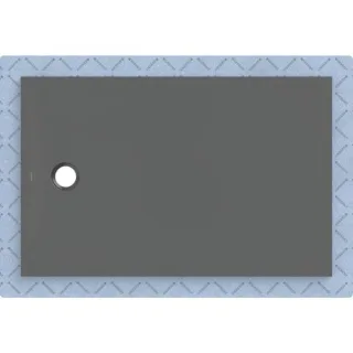 Geberit CleanFloor30 Duschfläche integriert, mit Dichtvlies, graphit: 140x90cm,, 551015DM1 551015DM1