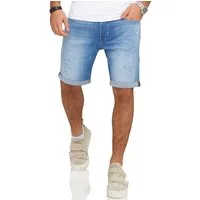 Jack & Jones Jeansshorts JJIRICK JJIINFINITY SHORTS Kurze Jeanshose im 5-Pocket-Stil Casual Denim Pants mit Waschung