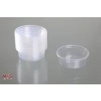 ReptiZoo Terrarium ReptiZoo Ersatzbecher KLAR Ø 50mm - passend für Reptizoo Futterhalter
