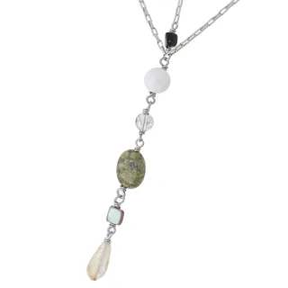 Orphelia Damen-Halskette Sterling-Silber 925 – Silber ZK-2585