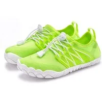 Venice Beach Badelatsche, Badeschuhe, Badeschlappe, Barfußschuh, leichter Slipper Aquaschuh Wasserschuh mit elastischen Bändern, schnelltrocknend VEGAN