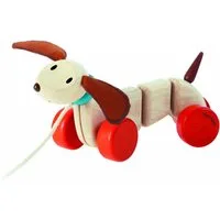 Plantoys Nachziehspielzeug Ziehtier Happy Puppy