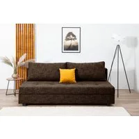COLLECTION AB Schlafsofa Daria, B: 194 cm, Liegel. 147x194 cm, Bettfunktion, Bettkasten & 1 Zierkissen, Federkern