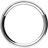 PIERCINGLINE Nasenpiercing Chirurgenstahl Segmentring Clicker Ohrpiercing Septum Nase (Clicker, 1-tlg), Ohrpiercing für Conch, Helix, Tragus, Daith, Lobe