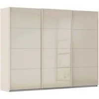 OTTO home Schwebetürenschrank Kleiderschrank Schrank Garderobe AGORDO mit Glasfront (Breiten 203/271/315/360 cm, Höhen 210/229 cm) durchdachte Innenausstattung, in 4 Breiten und 2 Höhen MADE IN GERMANY
