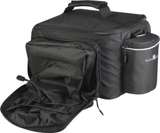 KLICKfix Rackpack Sport Plus für Racktime Gepäckträgertasche schwarz 12 - 18 L