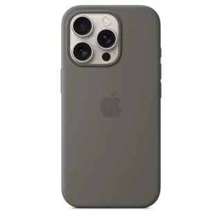 Apple iPhone 16 Pro Silikon Case mit MagSafe ? Steingrau | myyl3zm/a | Cover - Apple