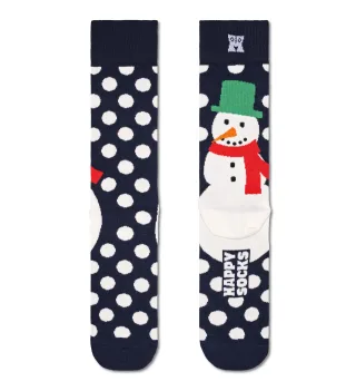 happy socks - Jumbo Snowman Sock Blau - Gr. - 43.5