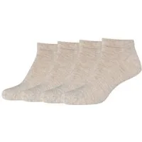 Camano Sneakersocken ca-soft (4-Paar) mit druckfreinem Bündchen