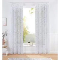 Bruno Banani Gardine Tilo (1 St), Kräuselband, transparent, Ausbrenner, transparent, Ausbrenner, gewebt, verschiedene Größen