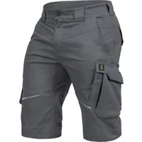 Leibwächter Arbeitsshorts Herren Flex-Line Cargoshorts, Bequeme Workwear, 290g/m² (Arbeitsbekleidung) dehnbar durch Elastan (Spandex), Waschbar bis 60°C & trocknergeeignet