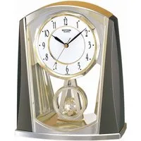 Rhythm Pendeltischuhr Tischuhr Quartz, Schwingpendel Als Geschenk oder Präsent zu verschenken