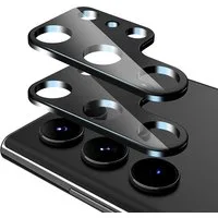MSM Displayschutzfolie 2X 3D Kameraglas für Samsung Galaxy S23 Ultra Schutz Panzerfolie