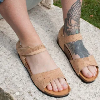Shoezuu Sandalen Marian cork 37