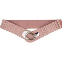 MIRROSI Taillengürtel Leo Unifarbe breit 6cm für Taillenumfang 85 bis 110cm, ONESIZE (Angenehmes Tragesgefühl, Leopard Muster, Unifarben) Breiter Stretch Gürtel