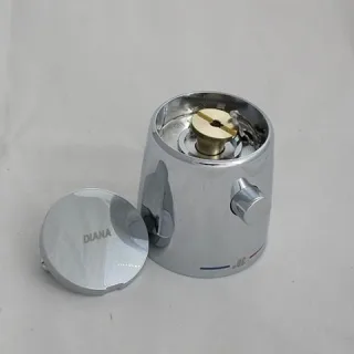 Kludi Ersatzteil Temperaturwählgriff chrom, 7444205-00 7444205-00