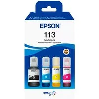 Epson 113, original Epson ecotank Tintenpatrone (Packung, 4-tlg., Multipack)