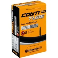 CONTINENTAL Fahrradschlauch 28" Schlauch "Tour 28 all", 27/28x1 1/4-1.75" (32/47-622/635), SV 60 m
