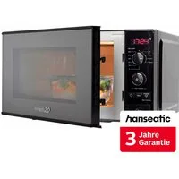 Hanseatic Mikrowelle 63147329, 2 in 1, inkl. 3 Jahre Herstellergarantie