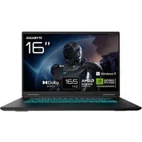 Gigabyte Gaming A16 Laptop Ryzen 7 RTX 5000 Serie 16GB 1TB SSD 165Hz Gaming-Notebook (40,6 cm/16 Zoll, AMD Ryzen 7 260, GeForce RTX 5050, 16 GB, 1000 GB SSD, 165Hz IPS Display, Full HD (1080p) Webcam, LAN (RJ-45), Wi-Fi 6E)