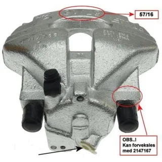 Hella Bremssattel vorne links Ford Galaxy Seat Alhambra VW Sharan Transporter