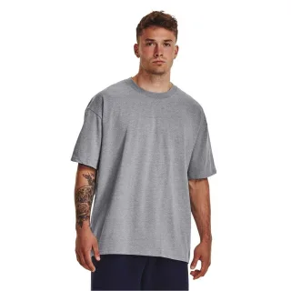 Under Armour - T-Shirt für Herren/Damen Unisex, Schwer, kurzärmlig (Grau)