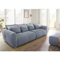 Jockenhöfer Gruppe Big-Sofa Gulliver, B: 298 cm, mit Zierkissen, Federkernpolsterung für angenehmen Sitzkomfort