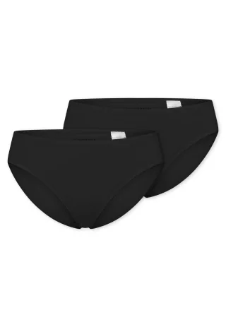 SCHIESSER - 2PACK Tai schwarz - Gr. - 40