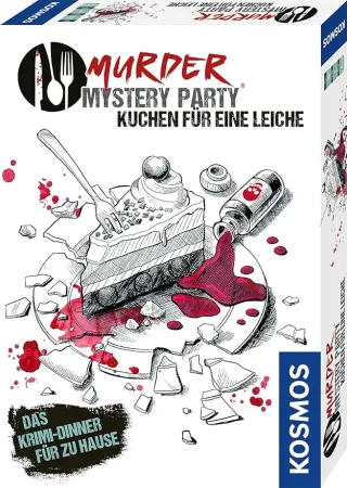 Kosmos Murder Mystery Party 682125 - Kuchen für eine Leiche