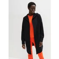 bonprix Sweatjacke mit Nahtreißverschluss, aus Baumwolle und Polyester