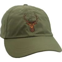 Baddery Baseball Cap Outdoor Jäger Mütze "Hirsch" Cap für Jagd, Wandern und Klettern, Stick, One Size, wasserdicht, atmungsaktiv, verstellbares Gurtband