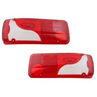 Lichtscheibe Glas Heckleuchte Rückleuchte LINKS + RECHTS für Mercedes Sprinter W906 2006- / VW Crafter 2006- / MAN TGL