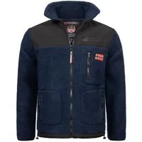 Geographical Norway Fleecejacke Herren Teddy Polar Fleece Winter Jacke Outdoor Übergangs Herbst
