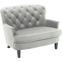 ATLANTIC home collection 1,5-Sitzer Leo, XXL-Sessel mit Taschenfederkern und Samtveloursbezug