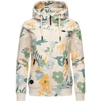 Ragwear Outdoorjacke Nuggie Block Flower modische Damen Freizeitjacke mit floralem Print