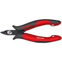 Seitenschneider Electronic, Schneid-Zange rot/schwarz, schmaler, spitzer Kopf
