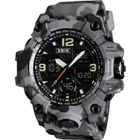 BWuM Multifunktionsuhr BWuM Tactical Analog/Digital XXL Uhr