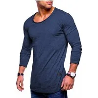 behype Langarmshirt Dust L/S mit weitem Halsausschnitt