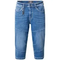 CASAMODA 3/4-Jeans CASAMODA Herren 3/4-Jeans STEVE High-Flex- Denim Regular Aqua