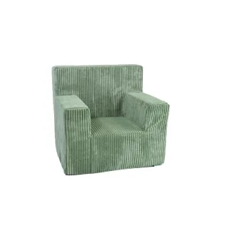 Fortisline Kindersessel, Hellgrün, Textil, Uni, Quadratisch, 51x47x33 cm, Oeko-Tex® Standard 100, Kinderzimmer & Jugendzimmer, Kindermöbel, Kindersitzmöbel & Kindertische, Kindersessel & Kindersofas